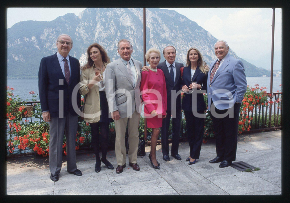 35mm vintage slide* 1992 CERNOBBIO Ernest BORGNINE Karl MALDEN Janet LEIGH (1)