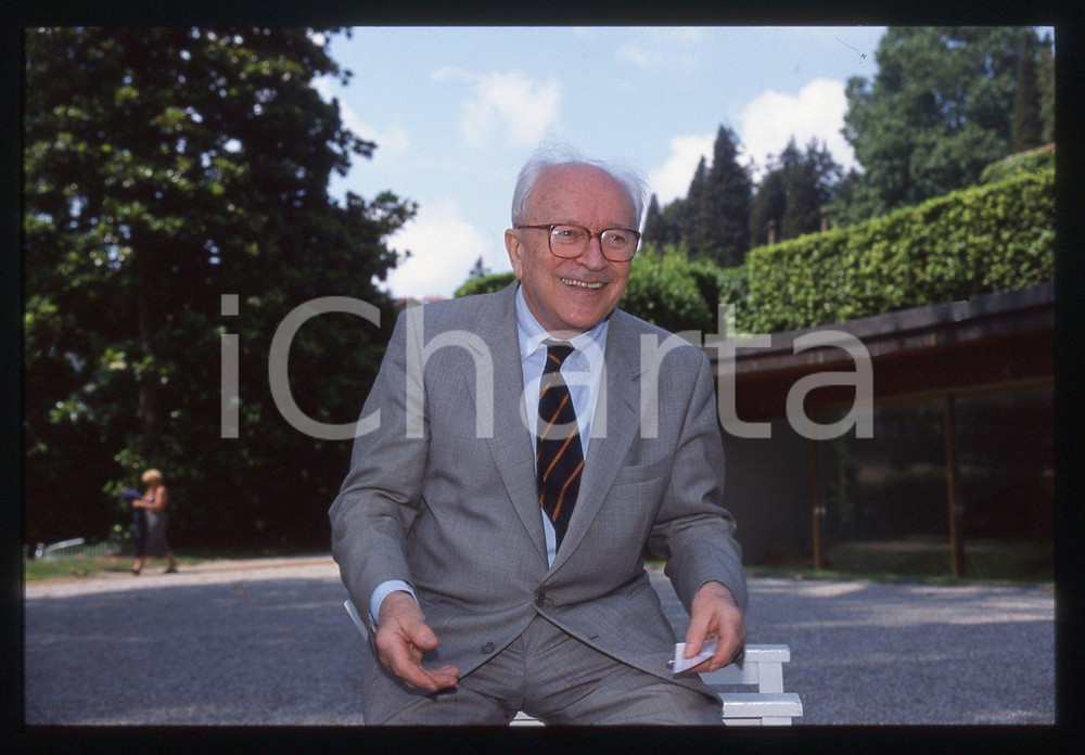 35mm vintage slide* 1995 CERNOBBIO - VILLA D'ESTE Arrigo LEVI al CONSIUSA (10)