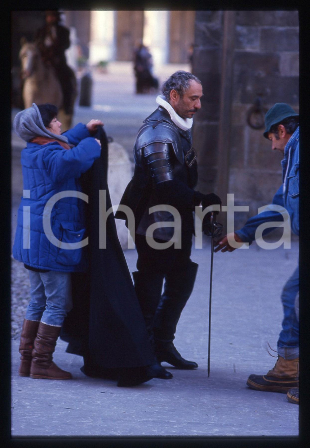 35mm vintage slide* 1989 I PROMESSI SPOSI F. Murray ABRAHAM Backstage (1)