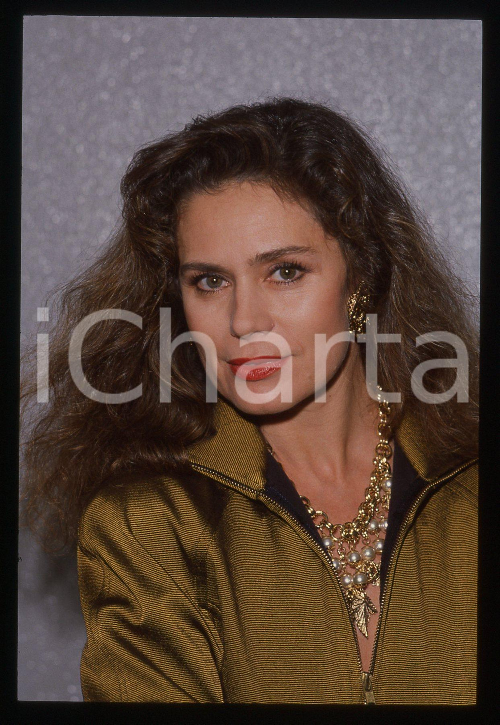 35mm vintage slide* 1990 ca CINEMA Corinne CLÉRY Ritratto dell'attrice (8)