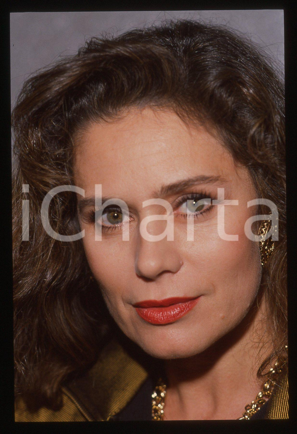 Fotografia d epoca originale 35mm vintage slide 1990 ca CINEMA Corinne CLERY Ritratto dell attrice 11 1