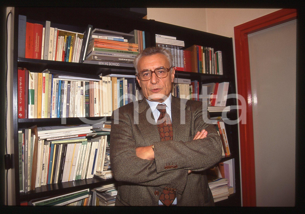 Fotografia d epoca originale 35mm vintage slide 1997 MILANO Giuseppe VACCA alla CASA DELLA CULTURA 1 1