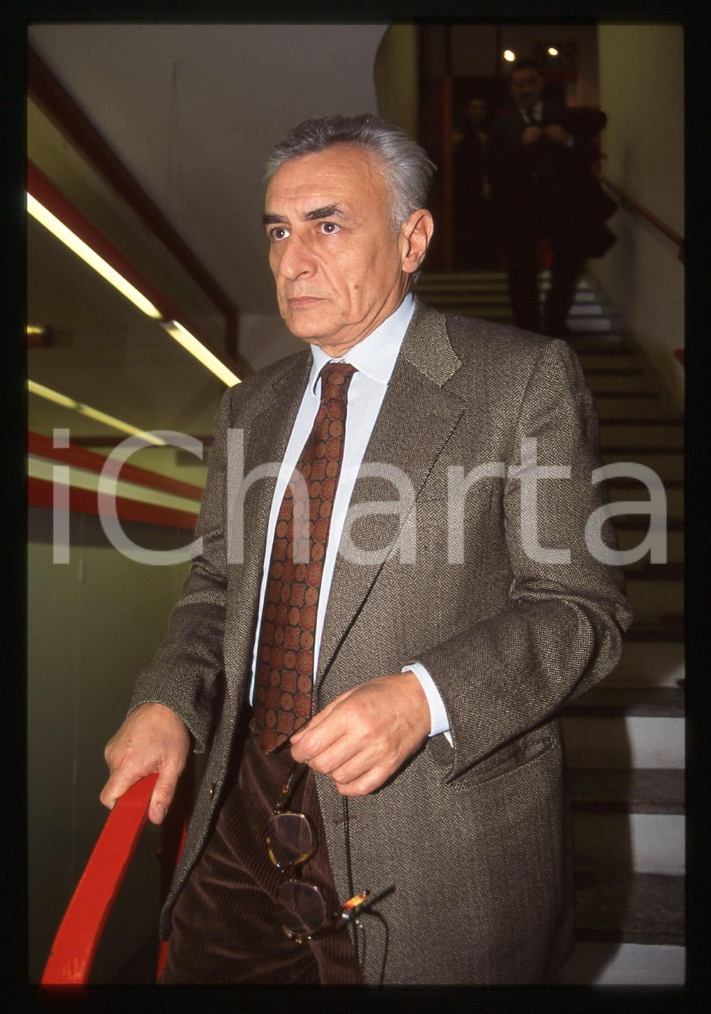 Fotografia d epoca originale 35mm vintage slide 1997 MILANO Giuseppe VACCA alla CASA DELLA CULTURA 2 1