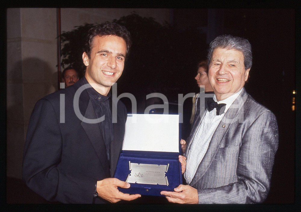 Fotografia d epoca originale 35mm vintage slide 1992 CERNOBBIO Pietro SCALIA Maxwell M. RABB VILLA D ESTE 1 1