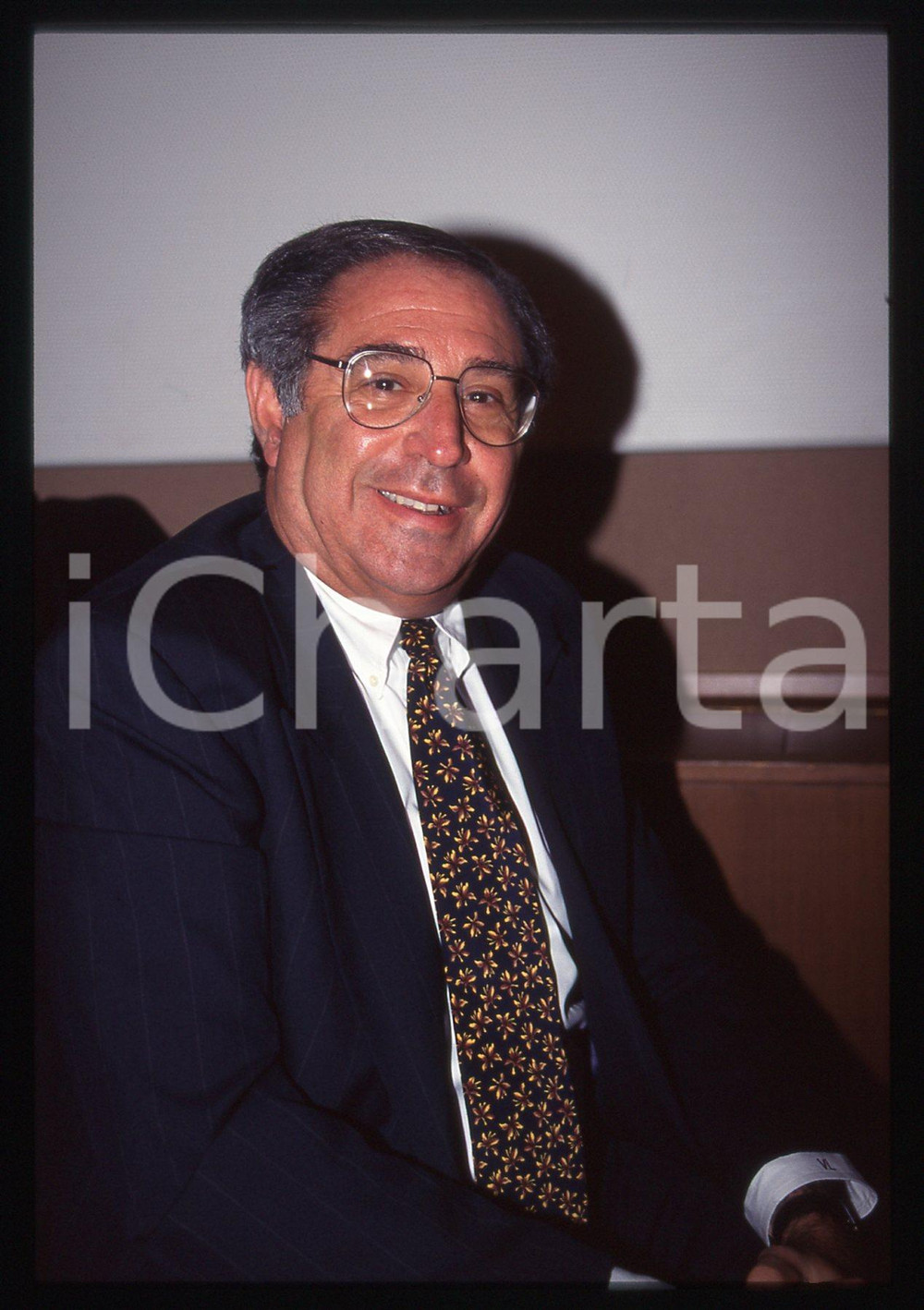 Fotografia d epoca originale 35mm vintage slide 1999 MILANO Victor LEVENTHAL al Global Knowledge Network 3 1