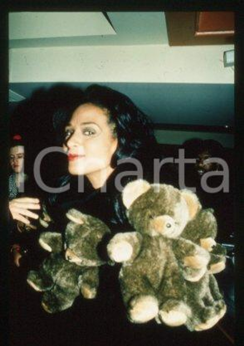 35mm vintage slide* 1992 ca CINEMA Actress Beverly JOHNSON Portrait (17)