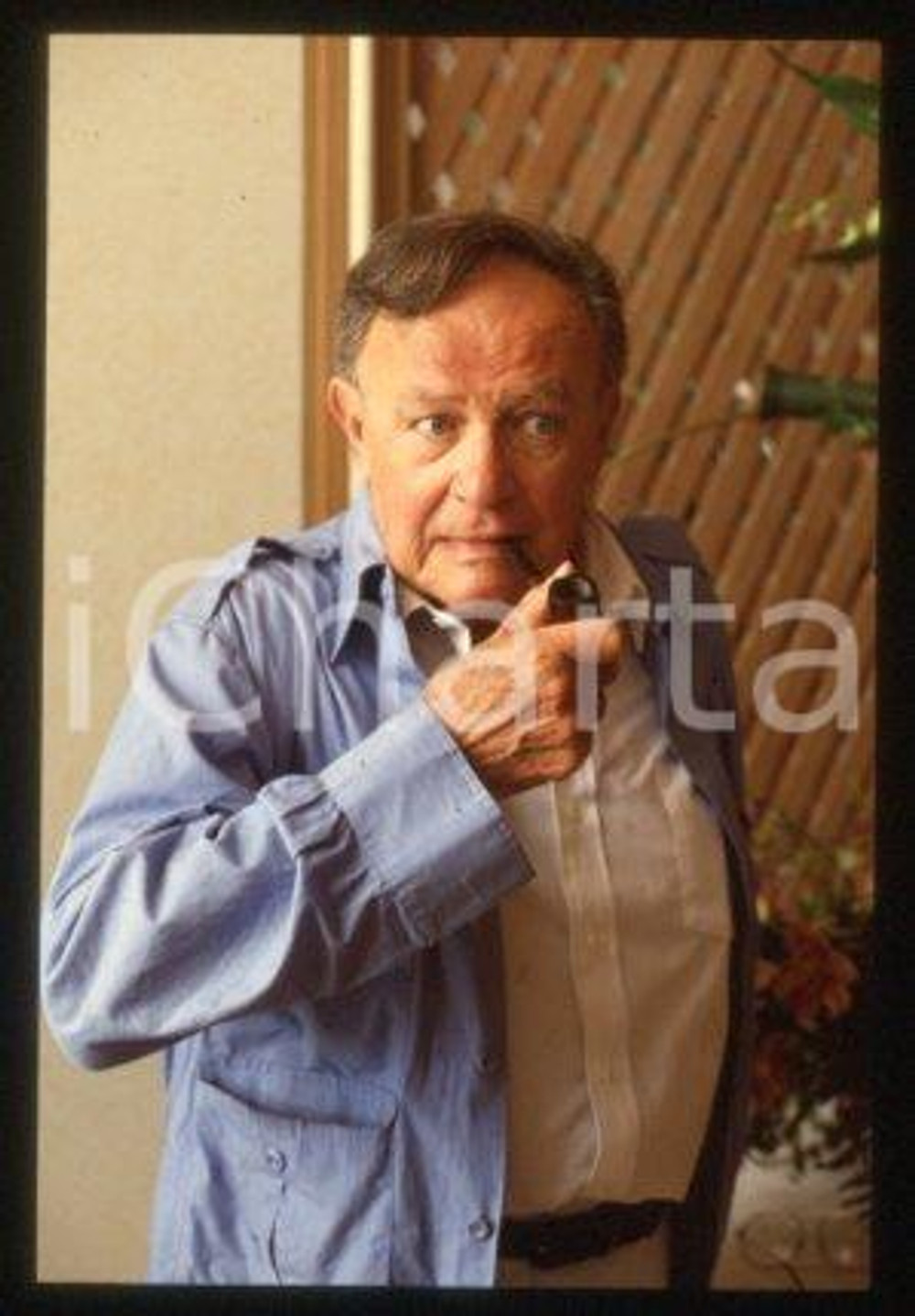 35mm vintage slide* 1987 VENEZIA Joseph L. MANKIEWICZ alla Mostra del Cinema(21)