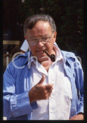 35mm vintage slide* 1987 VENEZIA Joseph L. MANKIEWICZ alla Mostra del Cinema(22)