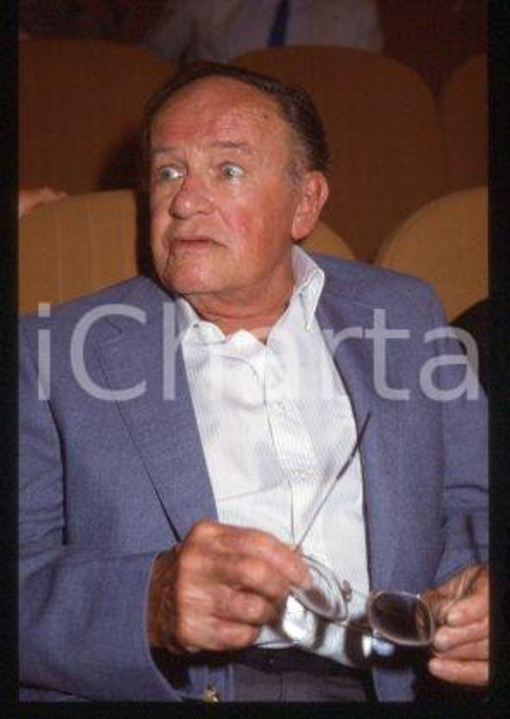 35mm vintage slide* 1987 VENEZIA Joseph L. MANKIEWICZ alla Mostra del Cinema (7)