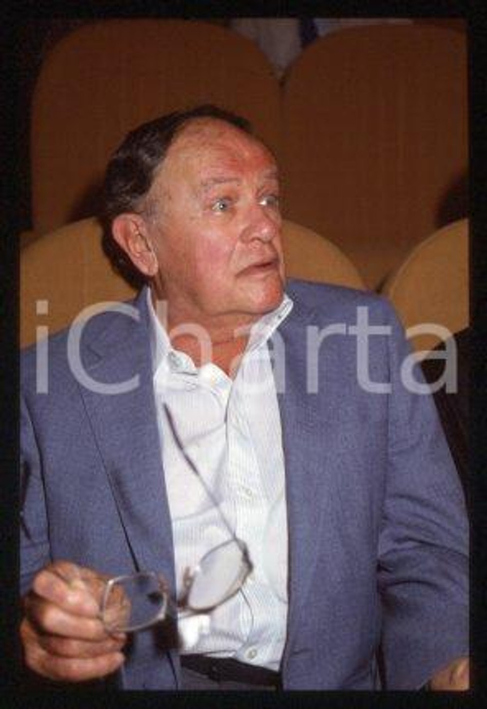 35mm vintage slide* 1987 VENEZIA Joseph L. MANKIEWICZ alla Mostra del Cinema (8)