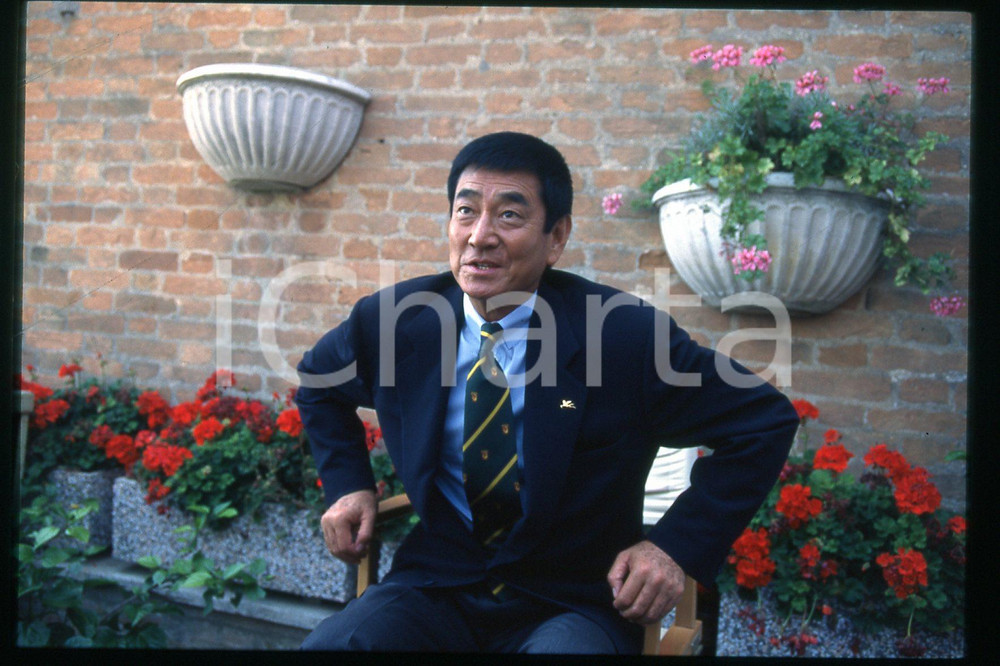 35mm vintage slide* 1993 VENEZIA Ken TAKAKURA Mostra del Cinema Portrait (28)