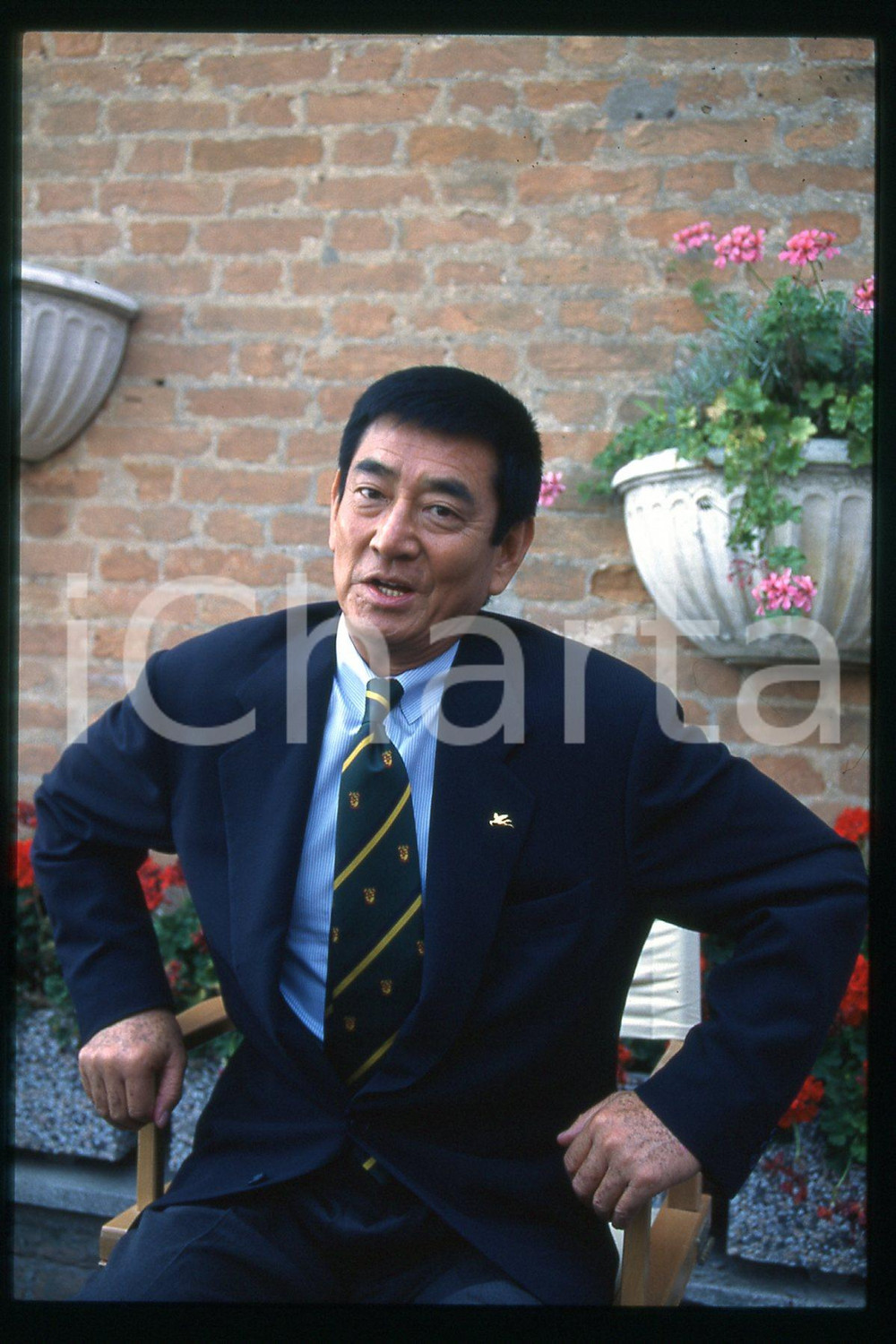 35mm vintage slide* 1993 VENEZIA Ken TAKAKURA Mostra del Cinema Portrait (29)