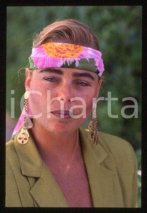 35mm vintage slide* 1980 CINEMA Actress Margaux HEMINGWAY Portrait  (7)