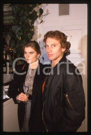 35mm vintage slide* 1986 ca CINEMA Mariel HEMINGWAY and Steve CRISMAN (6)
