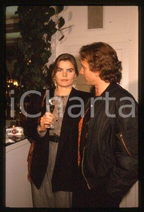 35mm vintage slide* 1986 ca CINEMA Mariel HEMINGWAY and Steve CRISMAN (9)