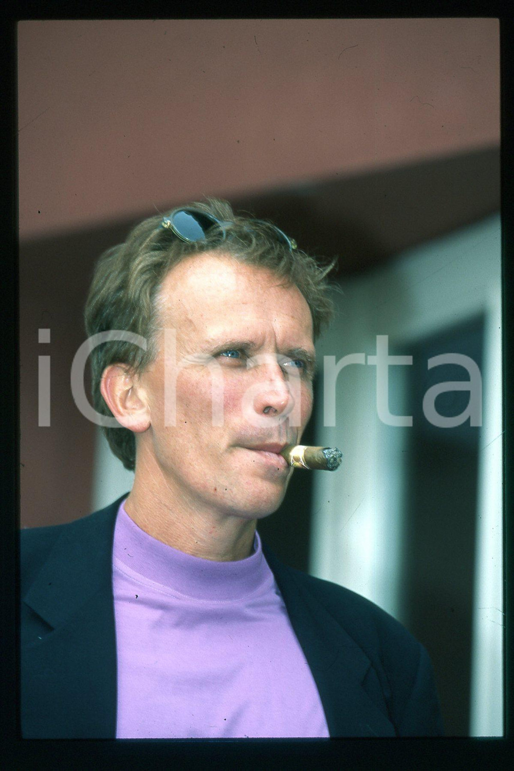35mm vintage slide* 1995 VENEZIA Peter WELLER Mostra del cinema Ritratto (14)