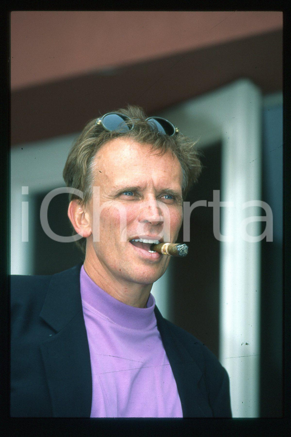 35mm vintage slide* 1995 VENEZIA Peter WELLER Mostra del cinema Ritratto (15)