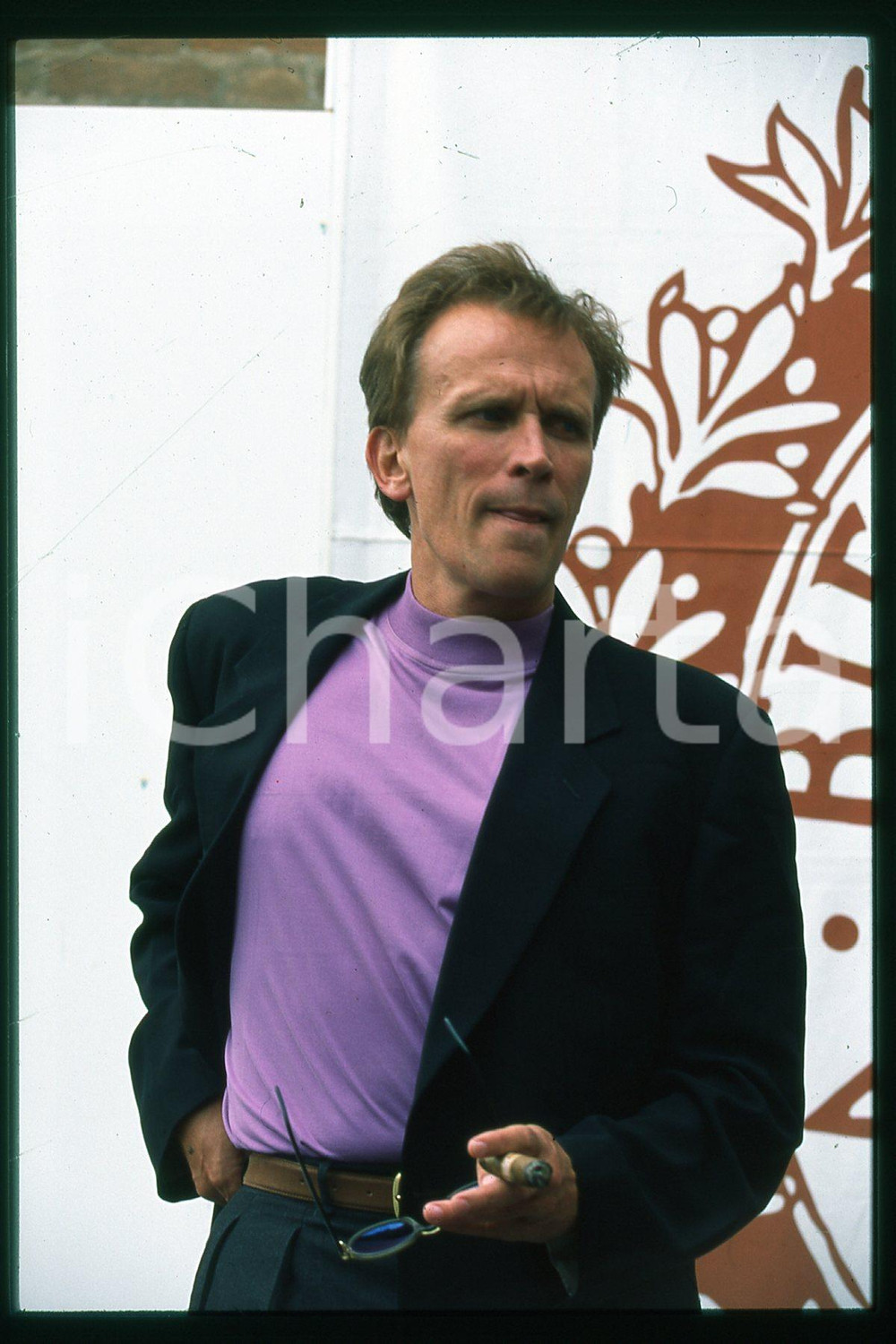 35mm vintage slide* 1995 VENEZIA Peter WELLER Mostra del cinema Ritratto (8)