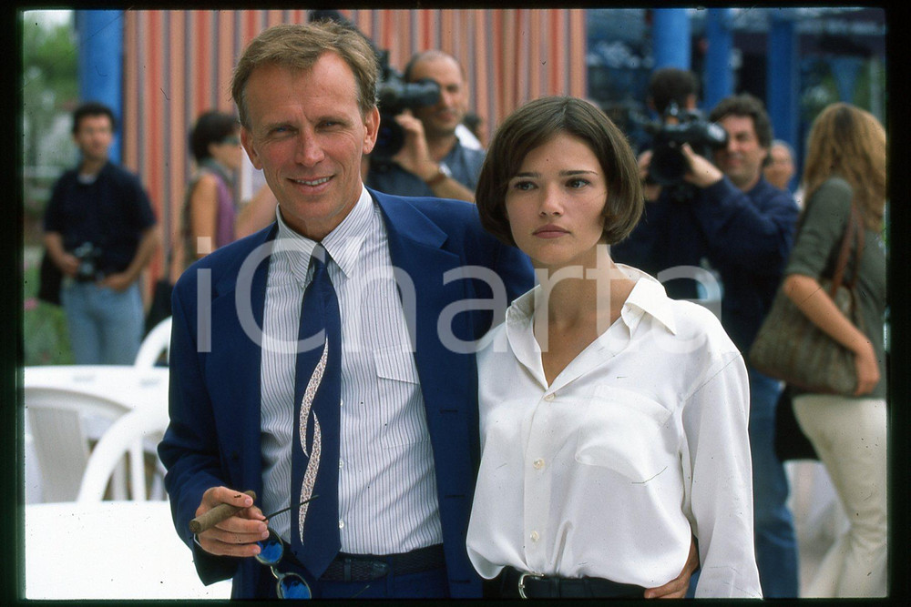 35mm vintage slide* 1994 WEST HOLLYWOOD DGA Peter WELLER Chiara CASELLI (50)