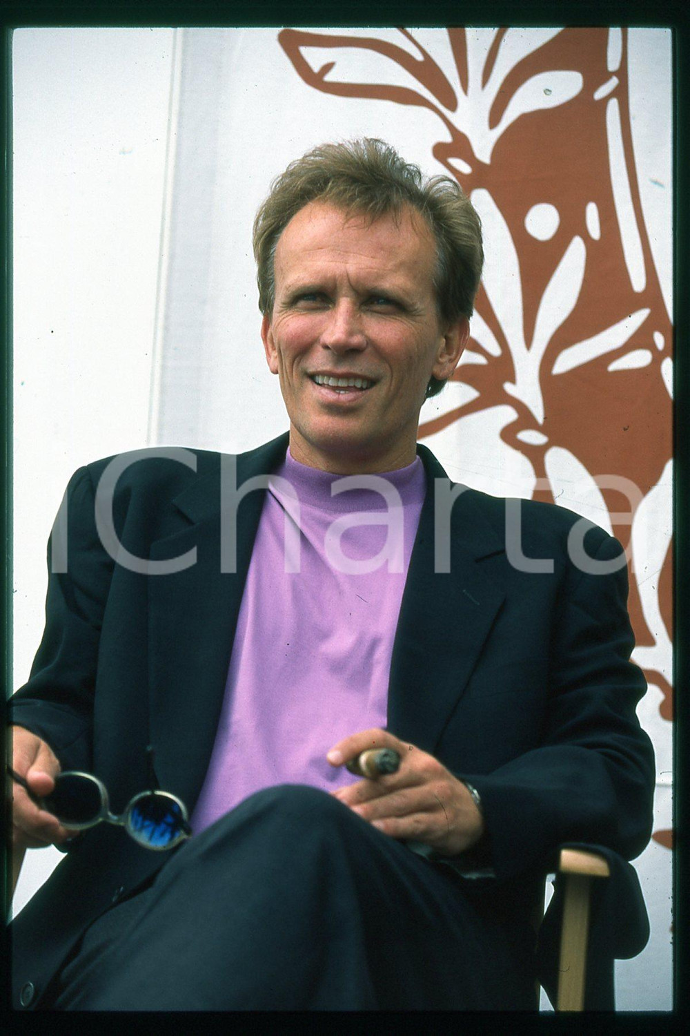 35mm vintage slide* 1995 VENEZIA Peter WELLER Mostra del cinema Ritratto (9)