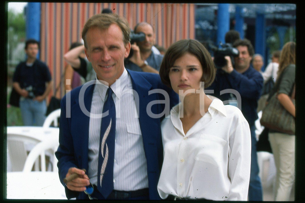 35mm vintage slide* 1994 WEST HOLLYWOOD DGA Peter WELLER Chiara CASELLI (35)