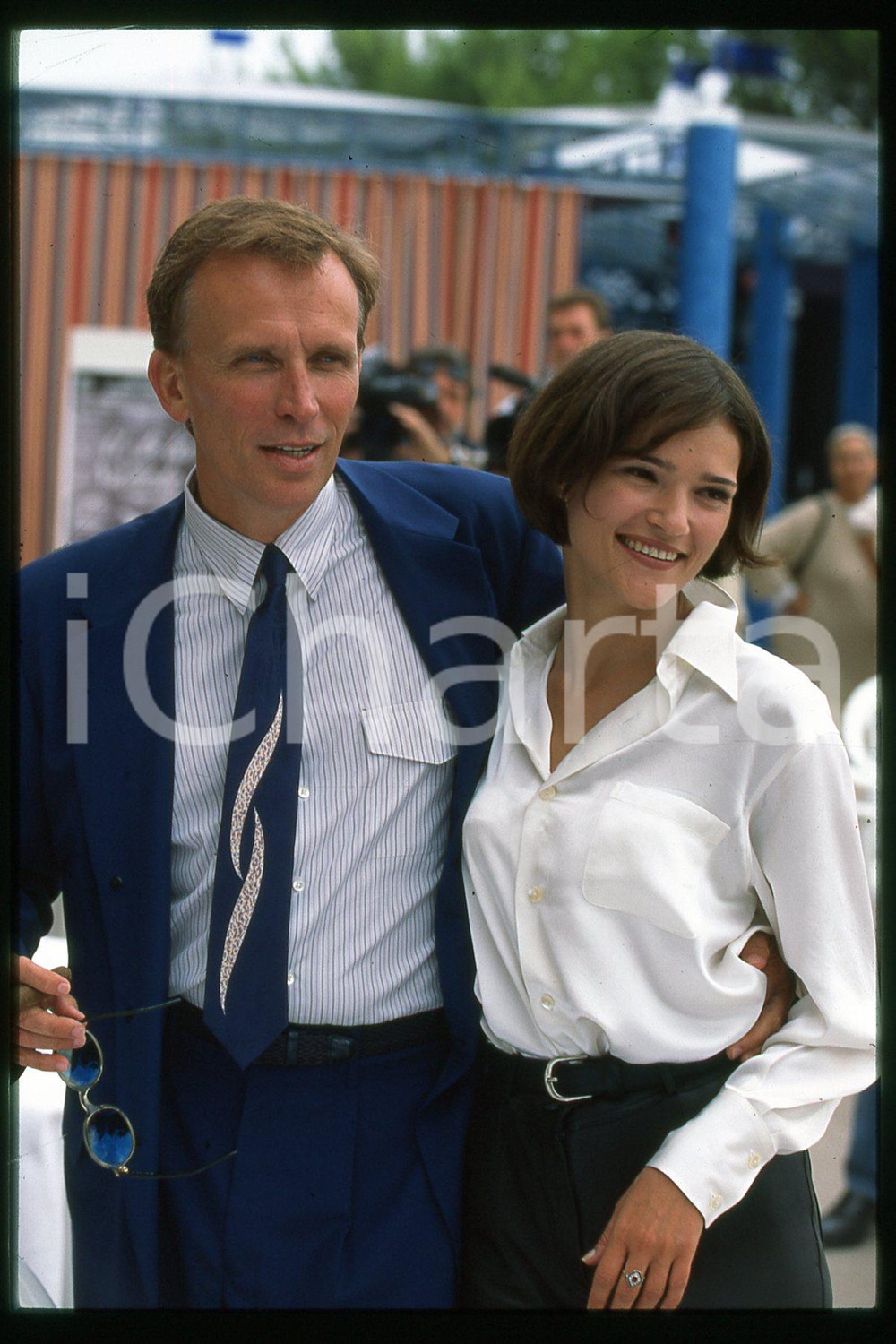 35mm vintage slide* 1994 WEST HOLLYWOOD DGA Peter WELLER Chiara CASELLI (36)