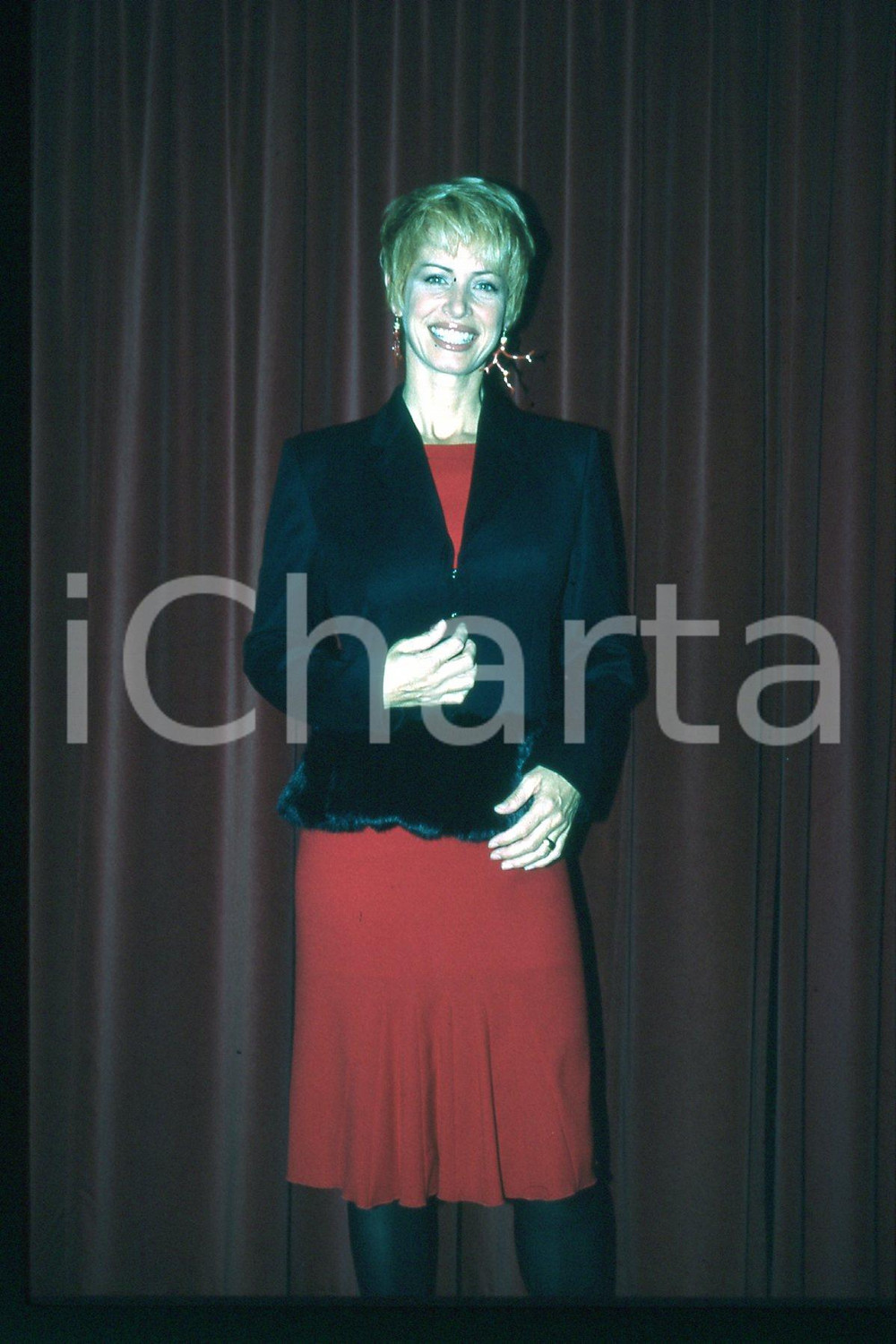 35mm vintage slide* 1998 ca CINEMA Jinny STEFFAN Actress (2)