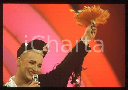 35mm vintage slide* 1987 MUSIC Boy GEORGE English singer (2)