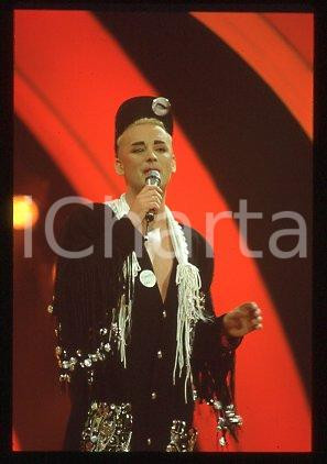 35mm vintage slide* 1987 MUSIC Boy GEORGE English singer (4)