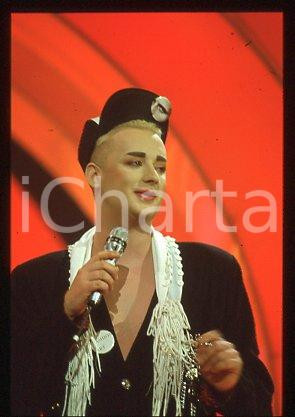 35mm vintage slide* 1987 MUSIC Boy GEORGE English singer (5)