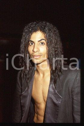 35mm vintage slide* 1987 ca MUSIC GEORGIO ALLENTINI African-American singer (4)