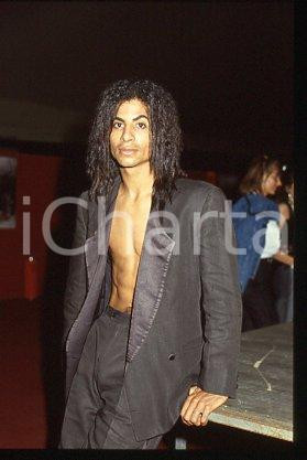 35mm vintage slide* 1987 ca MUSIC GEORGIO ALLENTINI African-American singer (6)