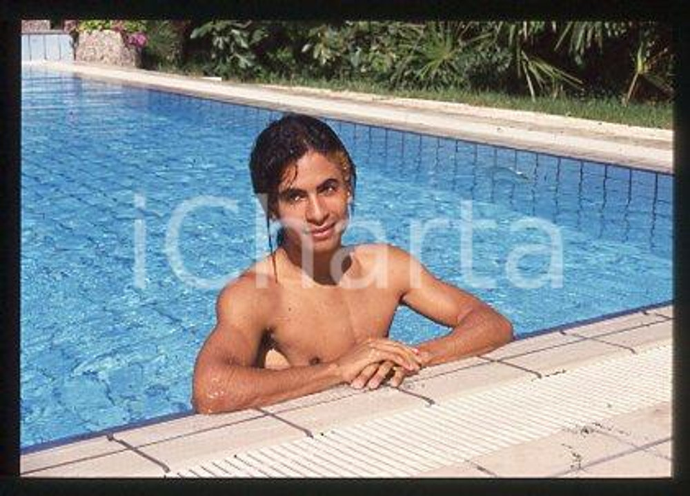 35mm vintage slide* 1987 ca MUSIC GEORGIO ALLENTINI African-American singer (24)