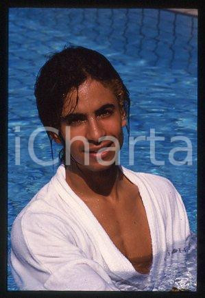 35mm vintage slide* 1987 ca MUSIC GEORGIO ALLENTINI African-American singer (30)