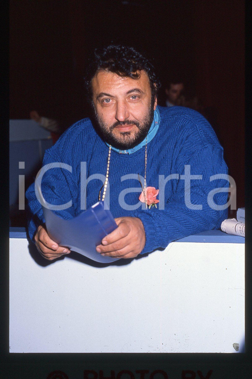 35mm vintage slide* 1989 ITALIA - MUSICA Giampiero Scalamogna GEPY & GEPY (29)