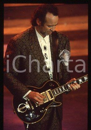 35mm vintage slide* 1991 SANREMO Festival Phil MANZANERA English musician (21)