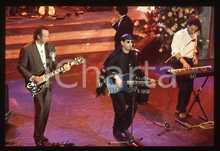35mm vintage slide* 1991 SANREMO Festival Phil MANZANERA English musician (25)