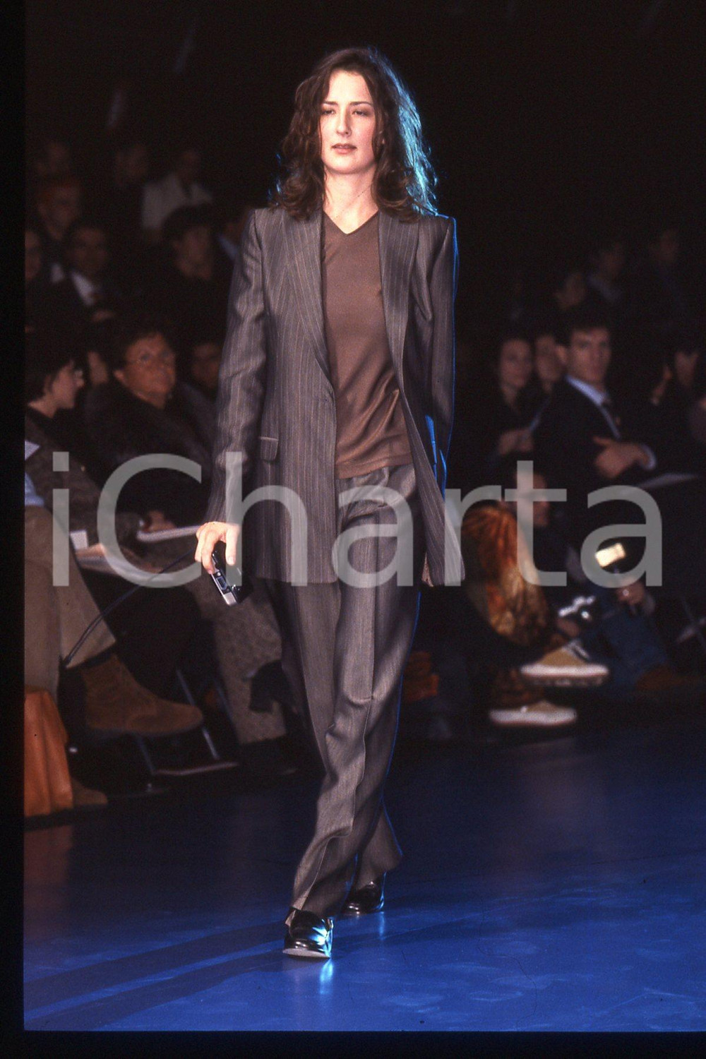 35mm vintage slide* 1998 MASKA's FASHION SHOW Anna GETTY German actress (15)