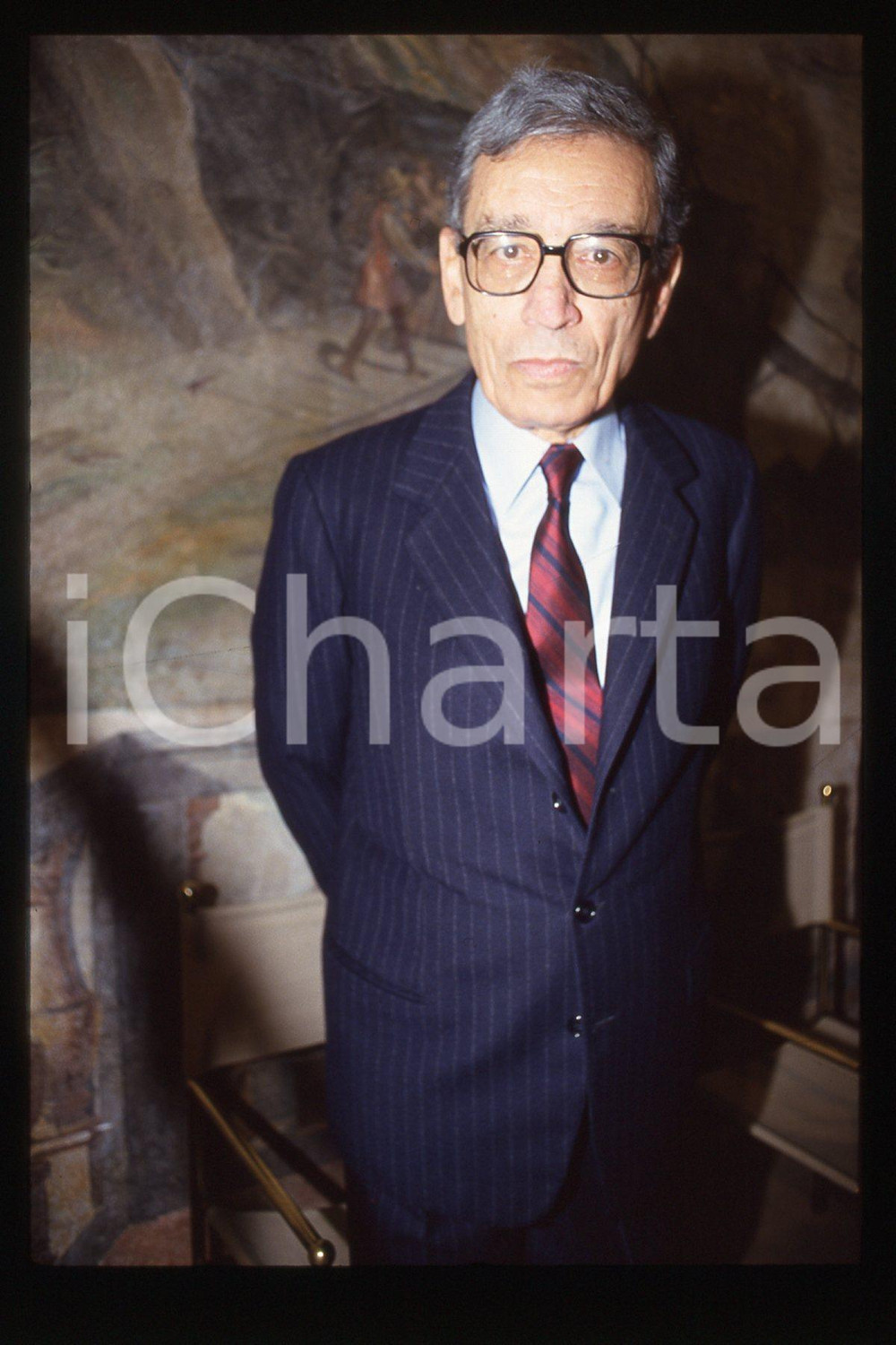 35mm vintage slide* 1993 ca ROME Boutros BOUTROS-GHALI Egyptian politician (6)