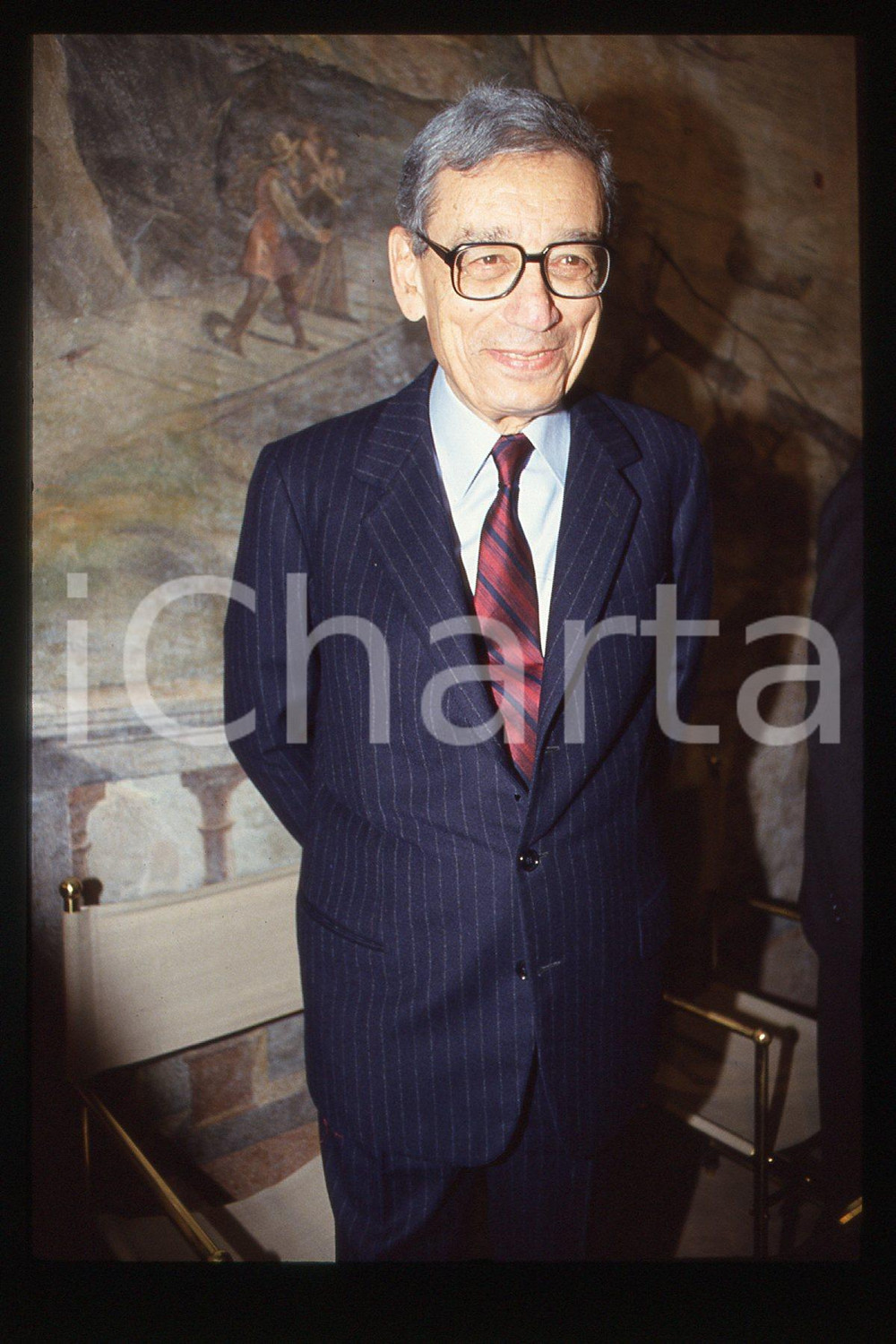 35mm vintage slide* 1993 ca ROME Boutros BOUTROS-GHALI Egyptian politician (9)