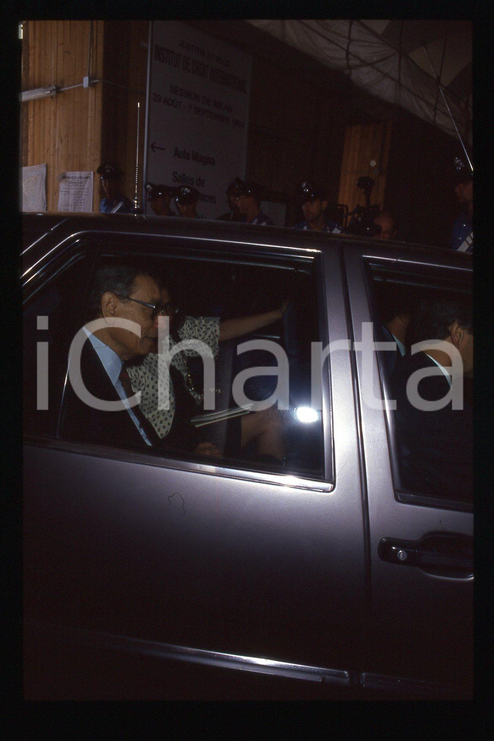 35mm vintage slide* 1993 ca ROME Boutros BOUTROS-GHALI Egyptian politician (10)