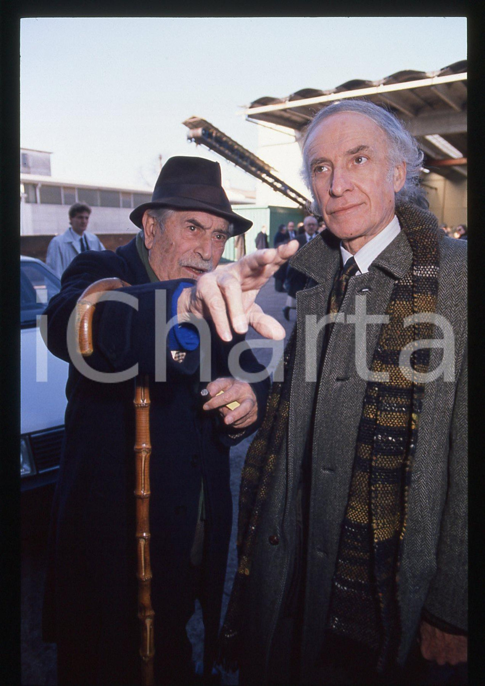 35mm vintage slide* 1989 PERCOTO Mario SOLDATI Jacques BROSSE Premio NONINO (1)