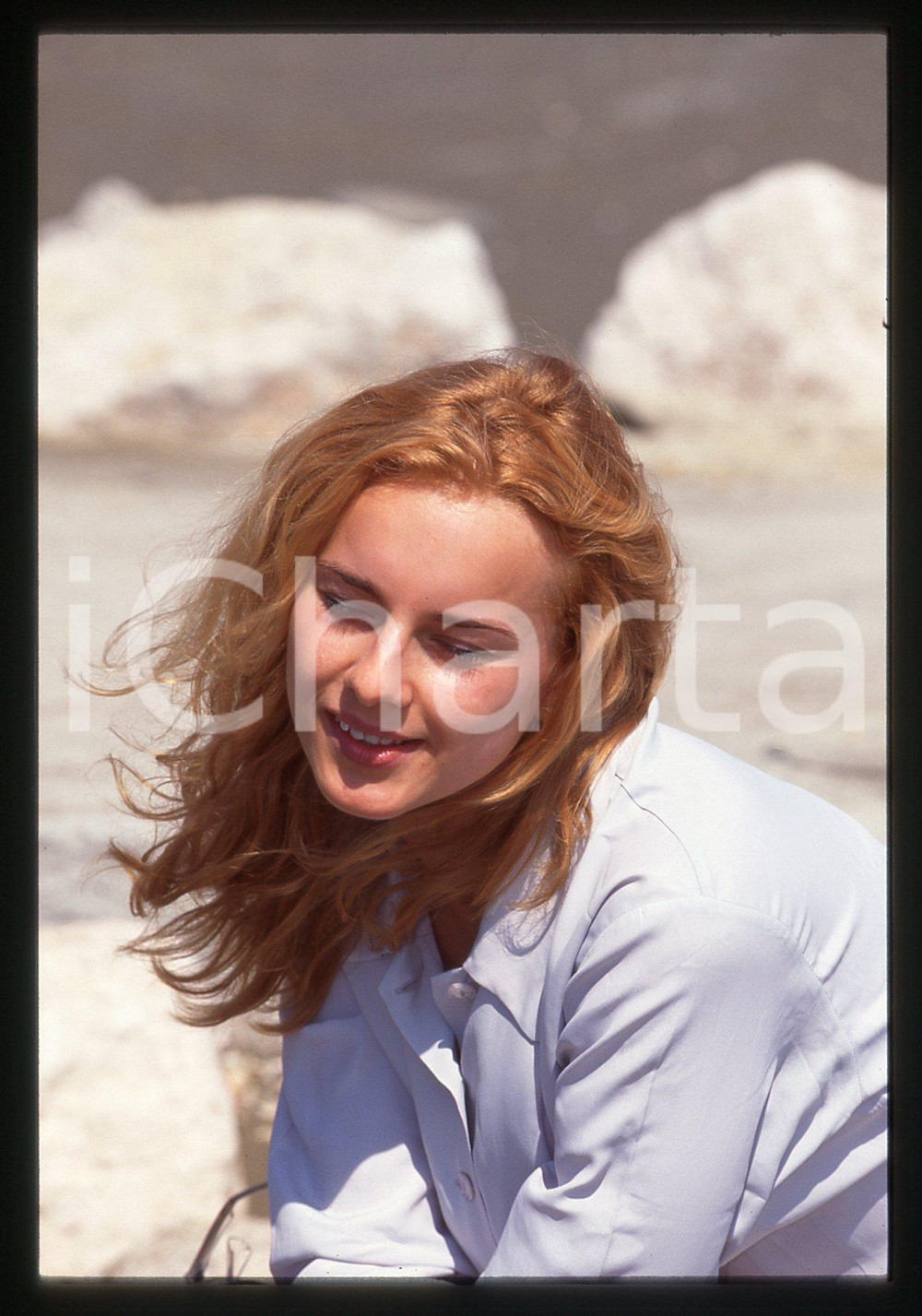 35mm vintage slide* 1996 LIDO DI VENEZIA Tereza ZAJICKOVA Ritratto attrice (17)