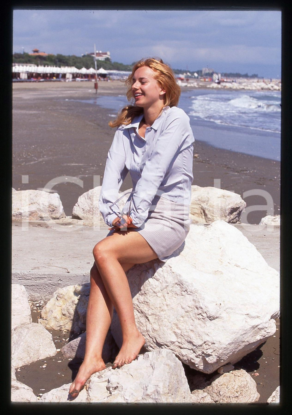 35mm vintage slide* 1996 LIDO DI VENEZIA Tereza ZAJICKOVA Ritratto attrice (11)