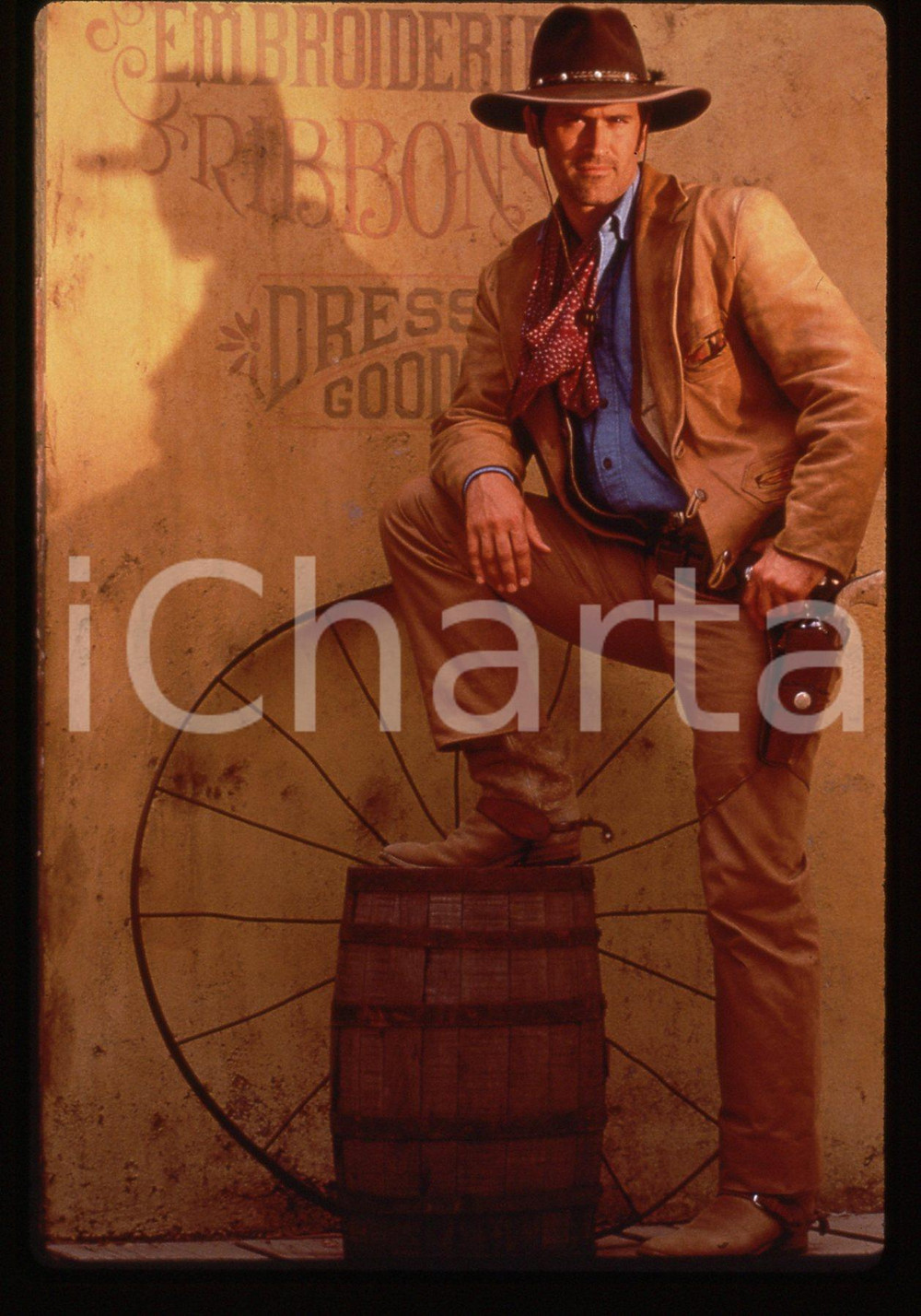 35mm vintage slide* 1993 THE ADVENTURES OF BRISCO COUNTY, JR. - Bruce CAMPBELL 3