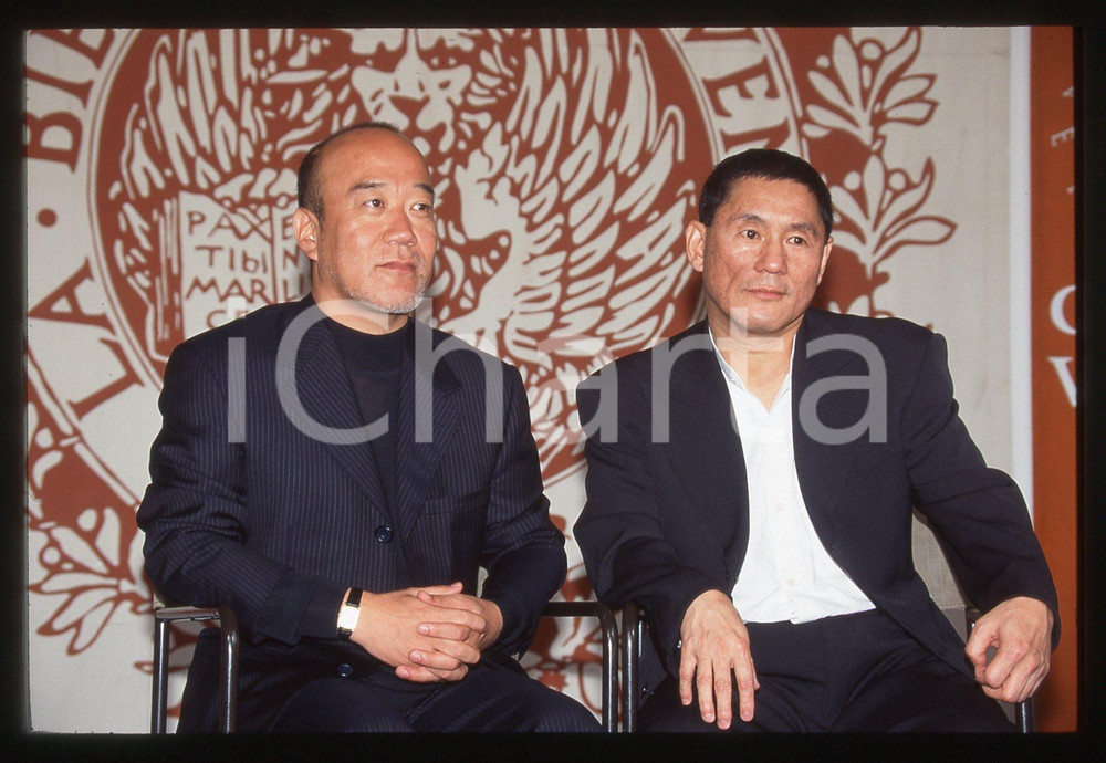 35mm vintage slide* 1997 MOSTRA DI VENEZIA Takeshi KITANO Ritratto regista (32)