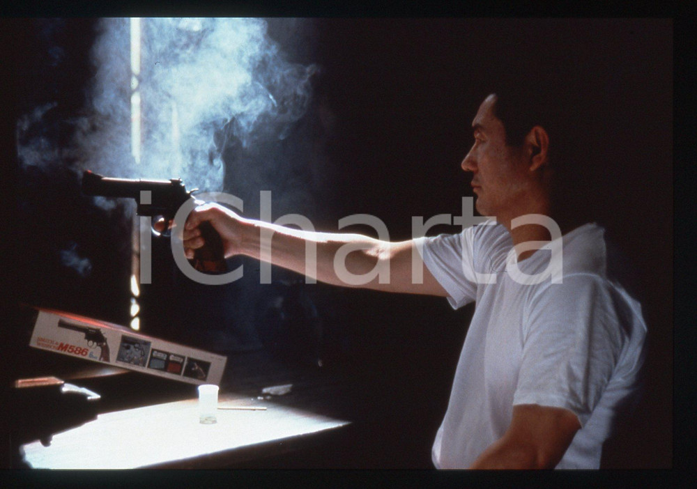 35mm vintage slide* 1997 HANA-BI Takeshi KITANO in una scena del film (4)