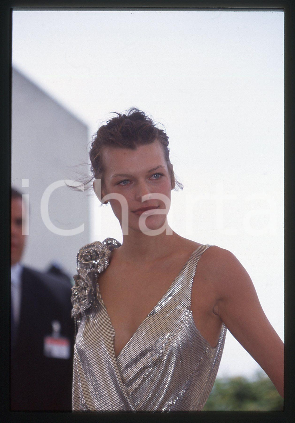 35mm vintage slide* 1997 FESTIVAL DI CANNES Milla JOVOVICH Ritratto attrice (9)