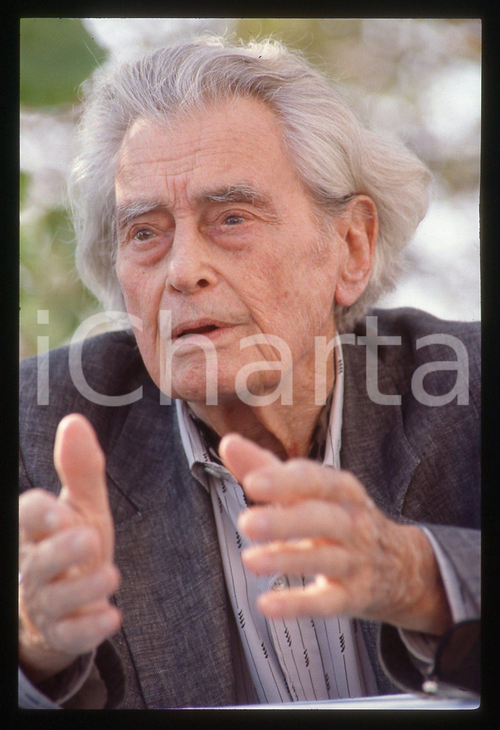 35mm vintage slide* 1988 LIDO DI VENEZIA Joris IVENS - Ritratto del regista (13)