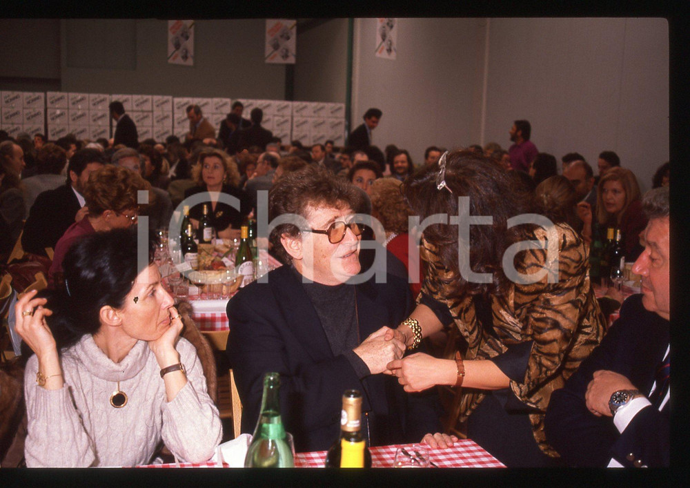 35mm vintage slide* 1990ca PERCOTO Ermanno OLMI Loredana DETTO Giannola NONINO 1